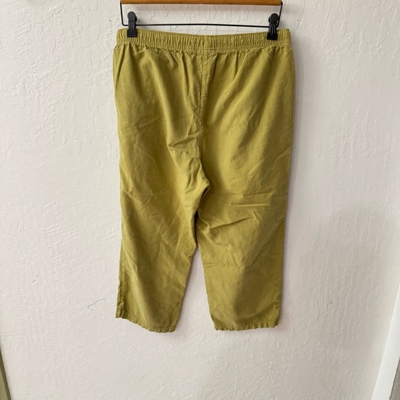 Classic Elements 100% Cotton Green Pull On Drawstring Pants M - Picture 4 of 4